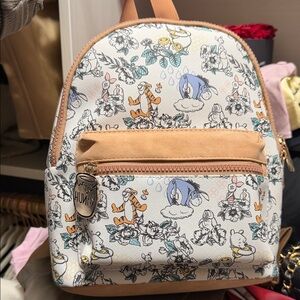Disney Multicolor Character Print Backpack